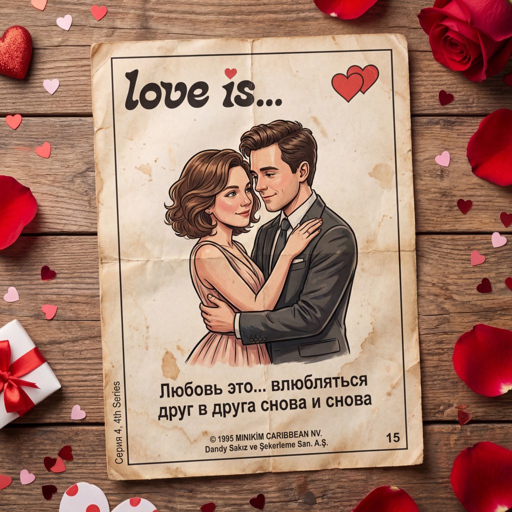Love is AI effect result example